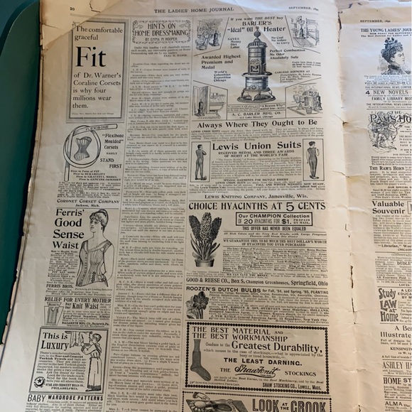 1894 Ladies Home Journal Magazine - Picture 12 of 16